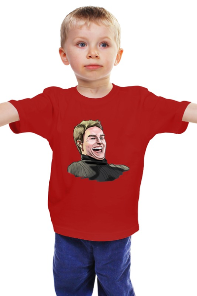 Заказать детскую футболку в Москве. Детская футболка классическая унисекс Том Круз от dizer - готовые дизайны и нанесение принтов.