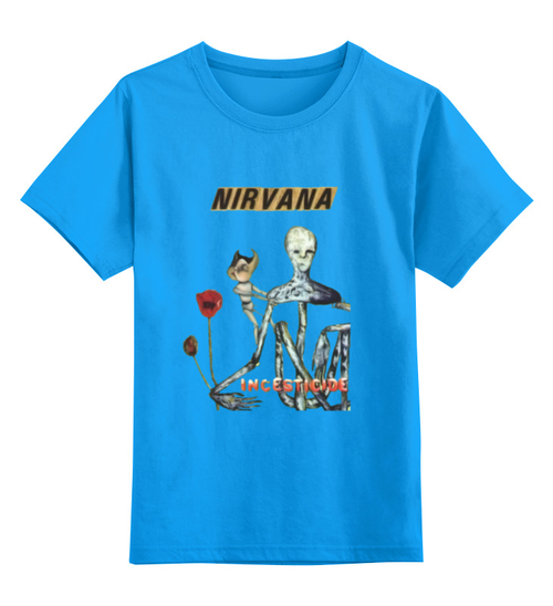 Заказать детскую футболку в Москве. Детская футболка классическая унисекс Nirvana Incesticide album t-shirt от rancid - готовые дизайны и нанесение принтов.