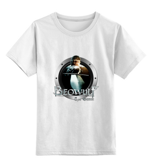 Заказать детскую футболку в Москве. Детская футболка классическая унисекс Beowulf от THE_NISE  - готовые дизайны и нанесение принтов.