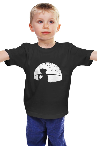 Заказать детскую футболку в Москве. Детская футболка классическая унисекс Japan Samurai от skynatural - готовые дизайны и нанесение принтов.