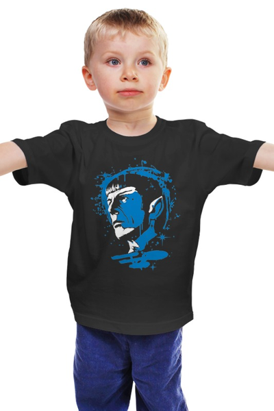 Заказать детскую футболку в Москве. Детская футболка классическая унисекс Спок (Star Trek) от trugift - готовые дизайны и нанесение принтов.