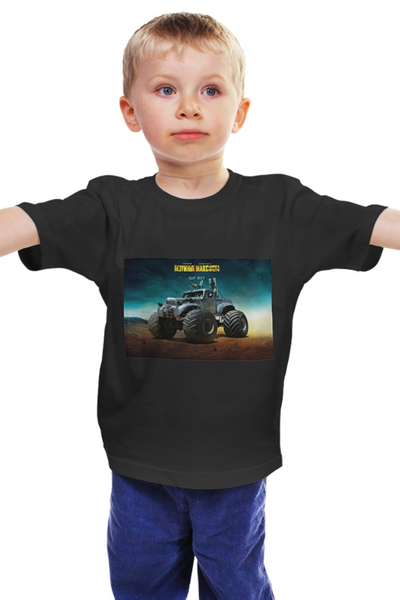 Заказать детскую футболку в Москве. Детская футболка классическая унисекс Безумный Макс / Биг Фут от KinoArt - готовые дизайны и нанесение принтов.