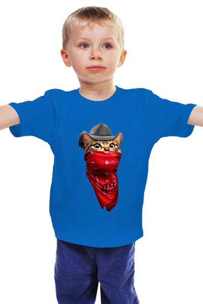 Заказать детскую футболку в Москве. Детская футболка классическая унисекс Хипстер  от ПРИНТЫ ПЕЧАТЬ  - готовые дизайны и нанесение принтов.