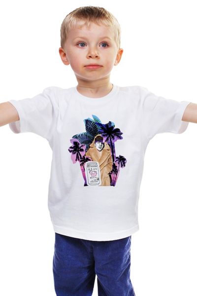 Заказать детскую футболку в Москве. Детская футболка классическая унисекс "Коллажи" от denivolkov - готовые дизайны и нанесение принтов.