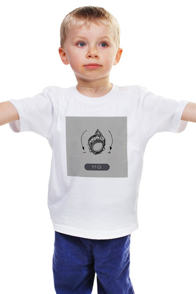 Заказать детскую футболку в Москве. Детская футболка классическая унисекс Martin Gore от Fedor - готовые дизайны и нанесение принтов.