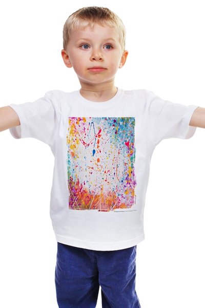 Заказать детскую футболку в Москве. Детская футболка классическая унисекс Inspiration number 1 от KOSA - готовые дизайны и нанесение принтов.