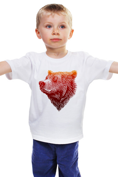 Заказать детскую футболку в Москве. Детская футболка классическая унисекс ◈Простомишка◈ от balden - готовые дизайны и нанесение принтов.