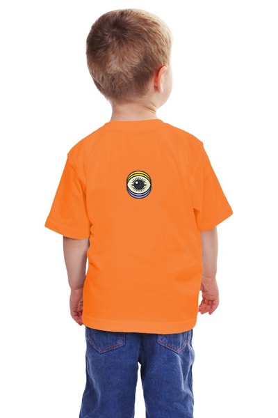 Заказать детскую футболку в Москве. Детская футболка классическая унисекс Визуальная среда от Vad Bunkoff - готовые дизайны и нанесение принтов.
