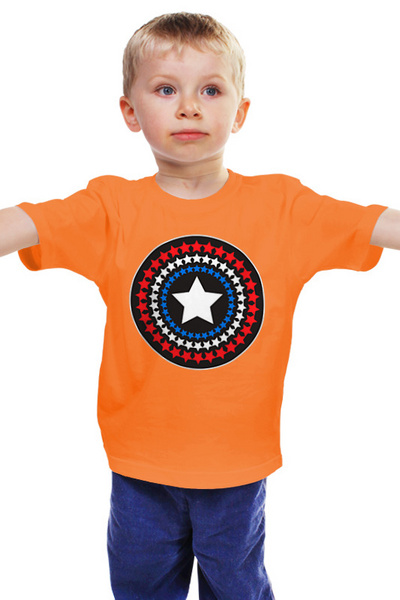 Заказать детскую футболку в Москве. Детская футболка классическая унисекс ✪STARS✪ от balden - готовые дизайны и нанесение принтов.