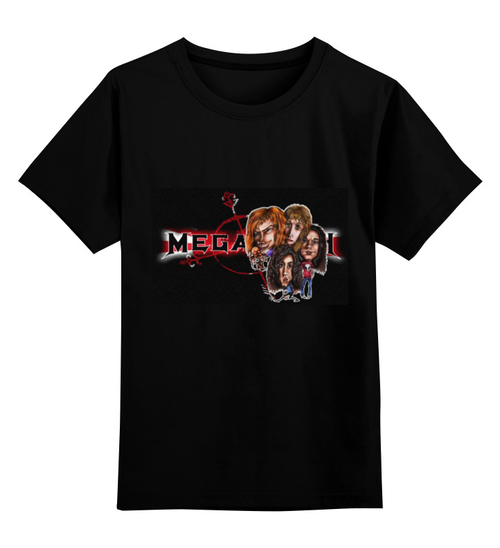 Заказать детскую футболку в Москве. Детская футболка классическая унисекс Megadeth от Fedor - готовые дизайны и нанесение принтов.