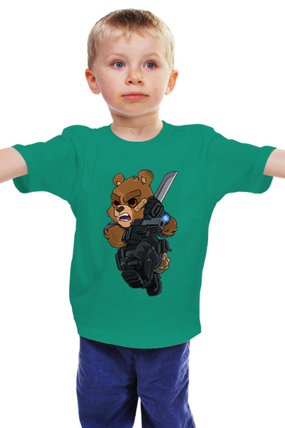Заказать детскую футболку в Москве. Детская футболка классическая унисекс ✪Tedland Wars✪ от balden - готовые дизайны и нанесение принтов.