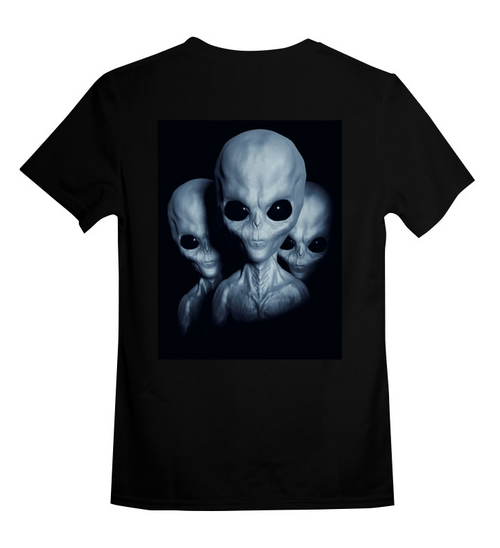 Заказать детскую футболку в Москве. Детская футболка классическая унисекс Aliens от Дана Столыпина - готовые дизайны и нанесение принтов.