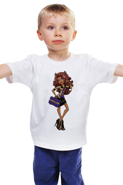 Заказать детскую футболку в Москве. Детская футболка классическая унисекс Монстер хай от ПРИНТЫ ПЕЧАТЬ  - готовые дизайны и нанесение принтов.