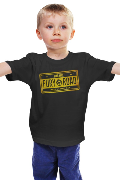 Заказать детскую футболку в Москве. Детская футболка классическая унисекс Безумный Макс: Дорога Ярости от geekbox - готовые дизайны и нанесение принтов.