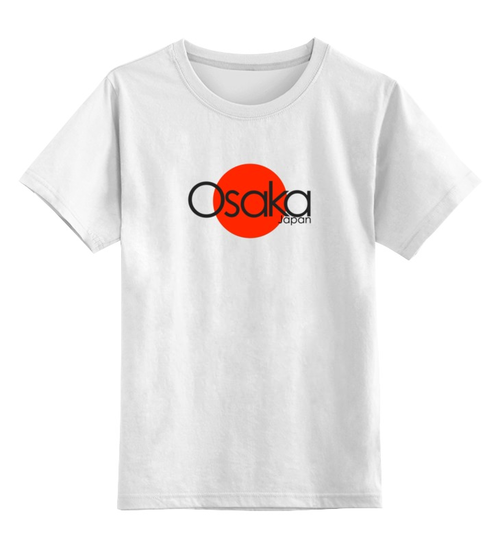 Заказать детскую футболку в Москве. Детская футболка классическая унисекс Osaka Women от JPshirt - готовые дизайны и нанесение принтов.