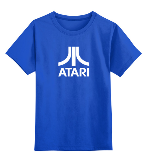 Заказать детскую футболку в Москве. Детская футболка классическая унисекс Atari от deppski - готовые дизайны и нанесение принтов.