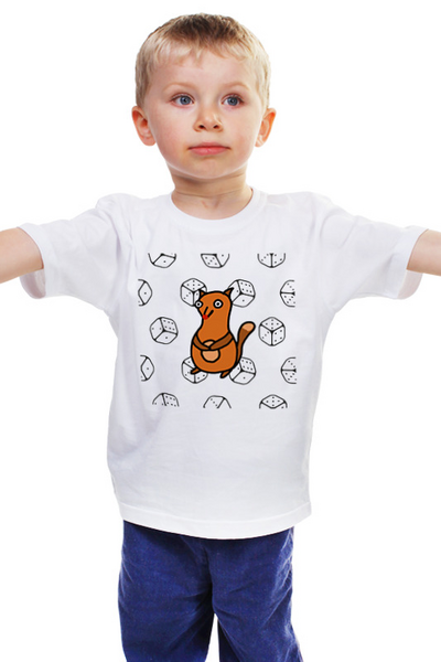 Заказать детскую футболку в Москве. Детская футболка классическая унисекс Аномальный лiс от ALN  shop - готовые дизайны и нанесение принтов.