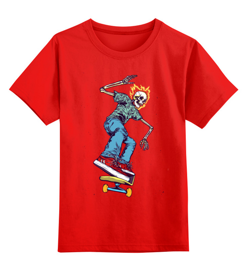 Заказать детскую футболку в Москве. Детская футболка классическая унисекс ❖Skater❖ от balden - готовые дизайны и нанесение принтов.