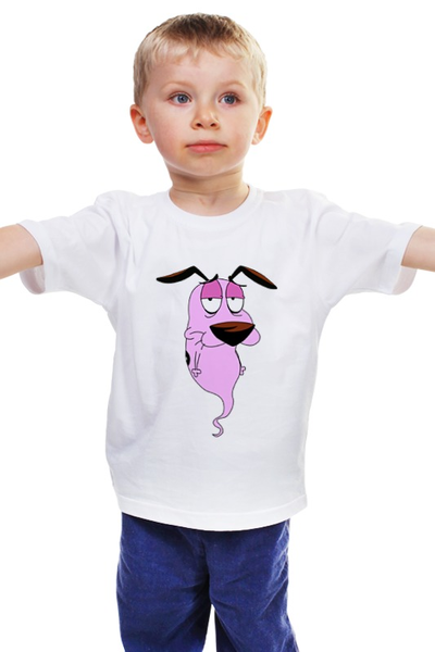 Заказать детскую футболку в Москве. Детская футболка классическая унисекс Собакен - уставакен от Cloud345 - готовые дизайны и нанесение принтов.