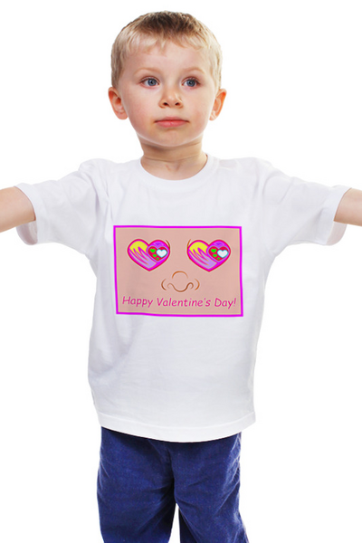 Заказать детскую футболку в Москве. Детская футболка классическая унисекс Цветные очки от Stil na yarkosti - готовые дизайны и нанесение принтов.