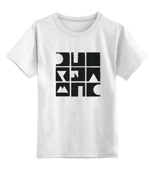 Заказать детскую футболку в Москве. Детская футболка классическая унисекс DIYNAMIC MUSIC  - Record Label от nikita-moscow - готовые дизайны и нанесение принтов.
