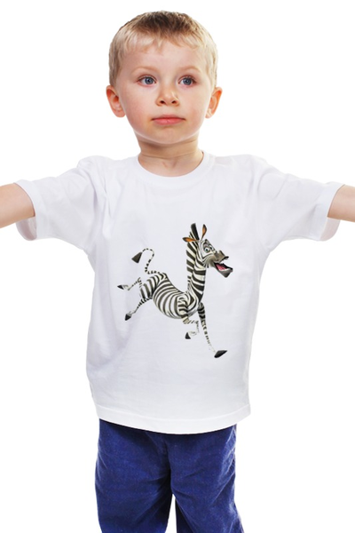 Заказать детскую футболку в Москве. Детская футболка классическая унисекс Марти от YellowCloverShop - готовые дизайны и нанесение принтов.