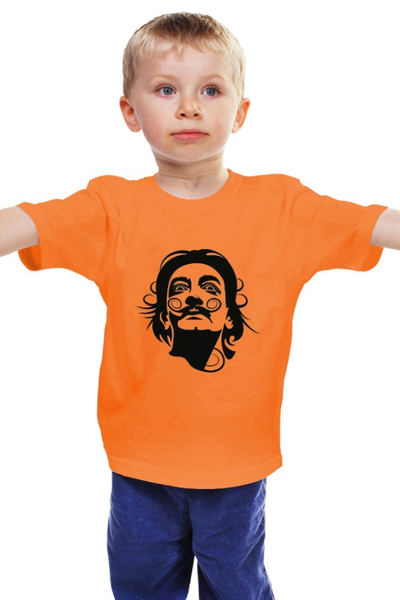 Заказать детскую футболку в Москве. Детская футболка классическая унисекс Сальвадор Дали от trend - готовые дизайны и нанесение принтов.