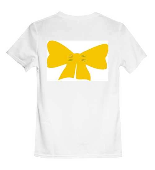 Заказать детскую футболку в Москве. Детская футболка классическая унисекс цветочки и бантики от nikol - готовые дизайны и нанесение принтов.