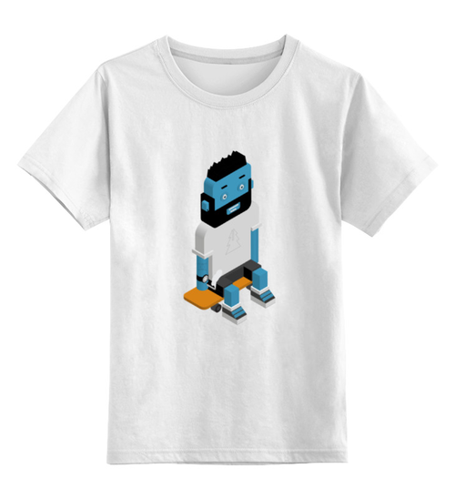 Заказать детскую футболку в Москве. Детская футболка классическая унисекс Skateboarder от татьяна стрелкова - готовые дизайны и нанесение принтов.