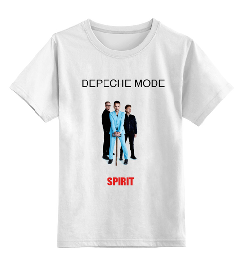 Заказать детскую футболку в Москве. Детская футболка классическая унисекс Depeche Mode 2017 от Fedor - готовые дизайны и нанесение принтов.