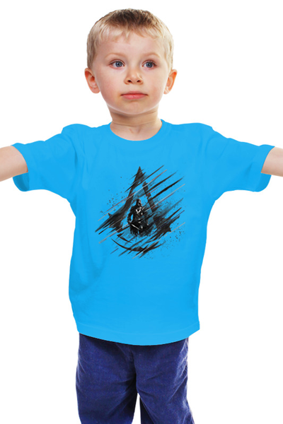 Заказать детскую футболку в Москве. Детская футболка классическая унисекс Кредо Ассассинов от printik - готовые дизайны и нанесение принтов.