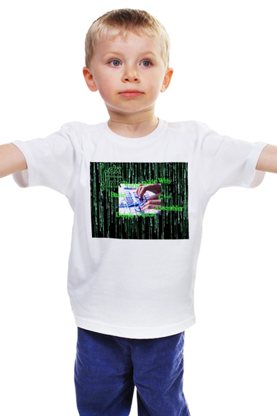 Заказать детскую футболку в Москве. Детская футболка классическая унисекс Программирование от Mulan  - готовые дизайны и нанесение принтов.