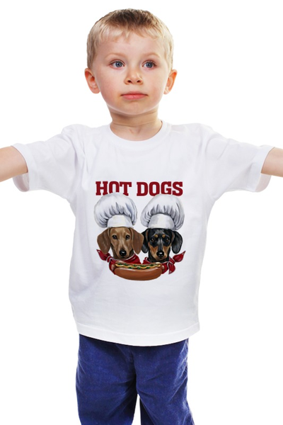 Заказать детскую футболку в Москве. Детская футболка классическая унисекс Wiener Cooks от t-brusher - готовые дизайны и нанесение принтов.