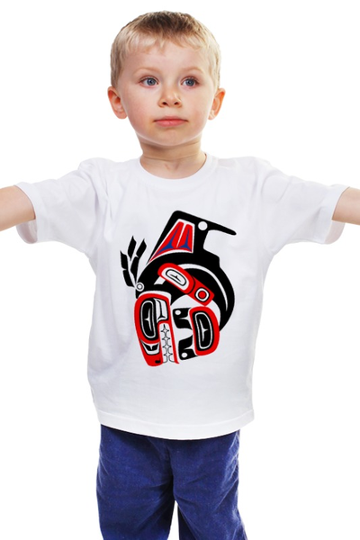Заказать детскую футболку в Москве. Детская футболка классическая унисекс Orcinus Orca от orca - готовые дизайны и нанесение принтов.