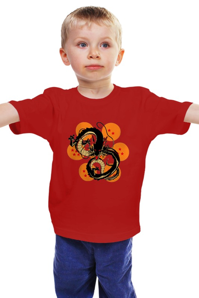 Заказать детскую футболку в Москве. Детская футболка классическая унисекс Китайский дракон  от hideo_kojima - готовые дизайны и нанесение принтов.