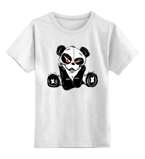 Заказать детскую футболку в Москве. Детская футболка классическая унисекс ❖Angry Panda❖ от balden - готовые дизайны и нанесение принтов.