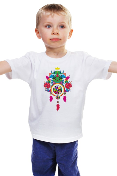 Заказать детскую футболку в Москве. Детская футболка классическая унисекс Nature от YellowCloverShop - готовые дизайны и нанесение принтов.