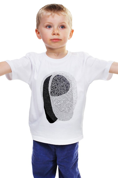 Заказать детскую футболку в Москве. Детская футболка классическая унисекс Abstraction от Даниил Шабак - готовые дизайны и нанесение принтов.