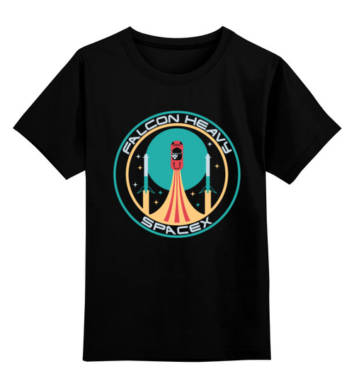 Заказать детскую футболку в Москве. Детская футболка классическая унисекс Go to Mars от ISliM - готовые дизайны и нанесение принтов.