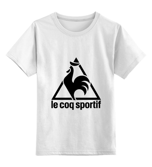 Заказать детскую футболку в Москве. Детская футболка классическая унисекс le coq sportif  от rancid - готовые дизайны и нанесение принтов.