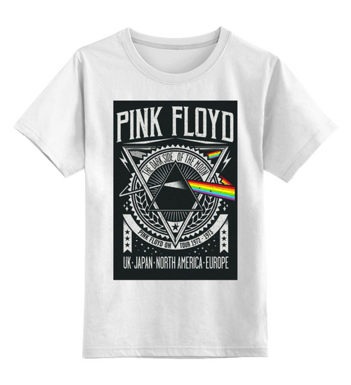 Заказать детскую футболку в Москве. Детская футболка классическая унисекс Pink Floyd от THE_NISE  - готовые дизайны и нанесение принтов.