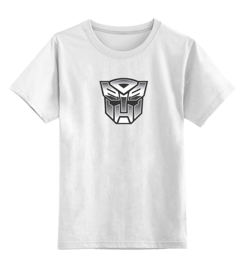 Заказать детскую футболку в Москве. Детская футболка классическая унисекс Трансформер от klip - готовые дизайны и нанесение принтов.