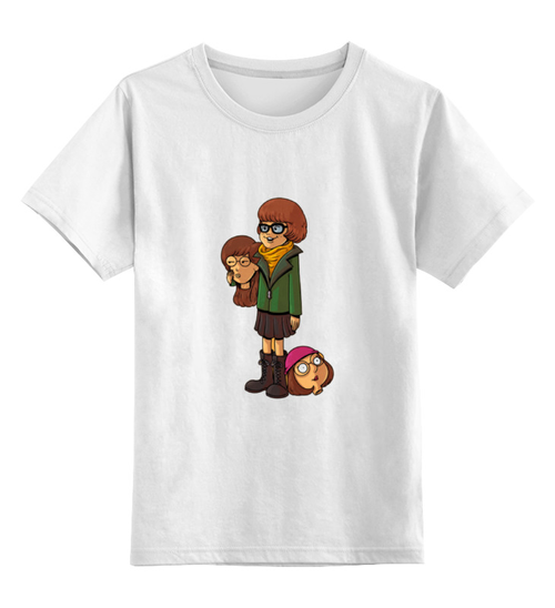 Заказать детскую футболку в Москве. Детская футболка классическая унисекс Велма от YellowCloverShop - готовые дизайны и нанесение принтов.