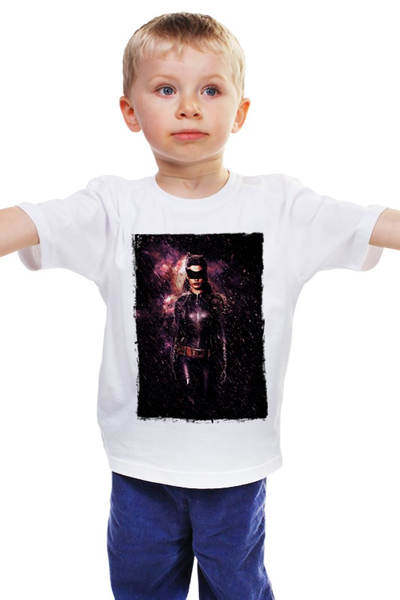 Заказать детскую футболку в Москве. Детская футболка классическая унисекс Тёмный рыцарь: Возрождение легенды от bordo - готовые дизайны и нанесение принтов.
