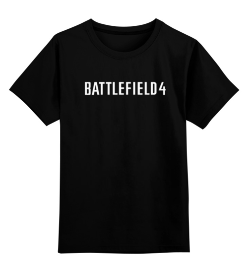 Заказать детскую футболку в Москве. Детская футболка классическая унисекс Battlefield 4 от Сергей Дульнев - готовые дизайны и нанесение принтов.
