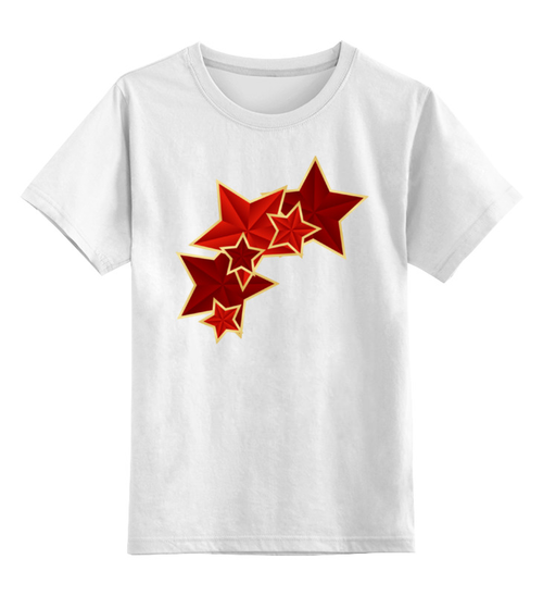 Заказать детскую футболку в Москве. Детская футболка классическая унисекс день победы от queen  - готовые дизайны и нанесение принтов.