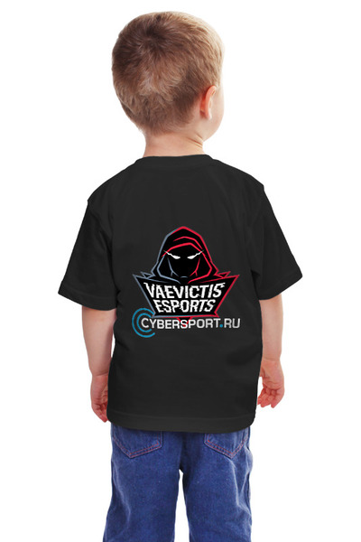 Заказать детскую футболку в Москве. Детская футболка классическая унисекс VAEVICTIS ESPORTS от robus - готовые дизайны и нанесение принтов.