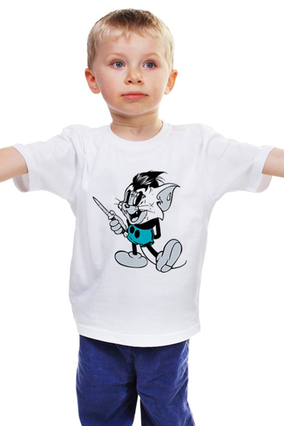 Заказать детскую футболку в Москве. Детская футболка классическая унисекс Parody Series  от ПРИНТЫ ПЕЧАТЬ  - готовые дизайны и нанесение принтов.