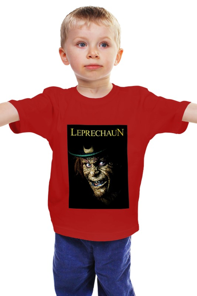Заказать детскую футболку в Москве. Детская футболка классическая унисекс Лепрекон от ertbkju@mail.ru - готовые дизайны и нанесение принтов.