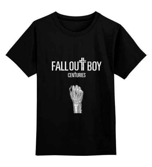 Заказать детскую футболку в Москве. Детская футболка классическая унисекс Fall Out Boy - Centuries от Денис - готовые дизайны и нанесение принтов.